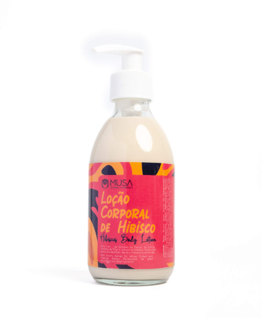 Loção Corporal Hidratante de Hibisco